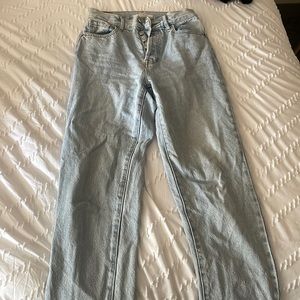 Pacsun straight leg cropped jeans